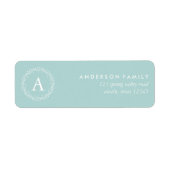 Light Blue Winter Kreath (Vorne)