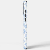 Light Blue Winter Snowflake Muster Case-Mate iPhone Hülle (Rückseite / Links)