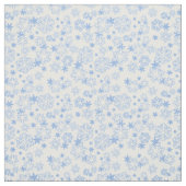 Light Blue Winter Snowflake Muster Stoff (Muster)