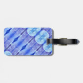 Light Bluesy Recoleta Gepäckanhänger (Rückseite horizontal)