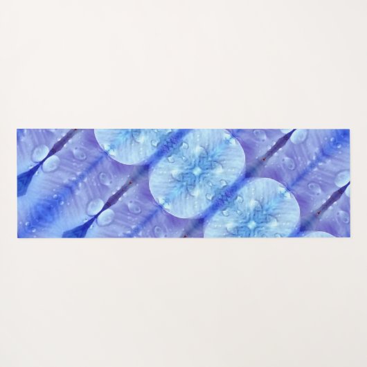 Light Bluesy Recoleta Yogamatte (Rückseite (Horizontal))