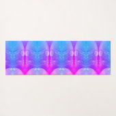 Light Bluesy X Miami Yogamatte (Rückseite (Horizontal))