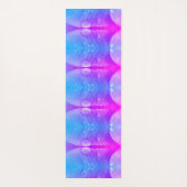 Light Bluesy X Miami Yogamatte (Rückseite)