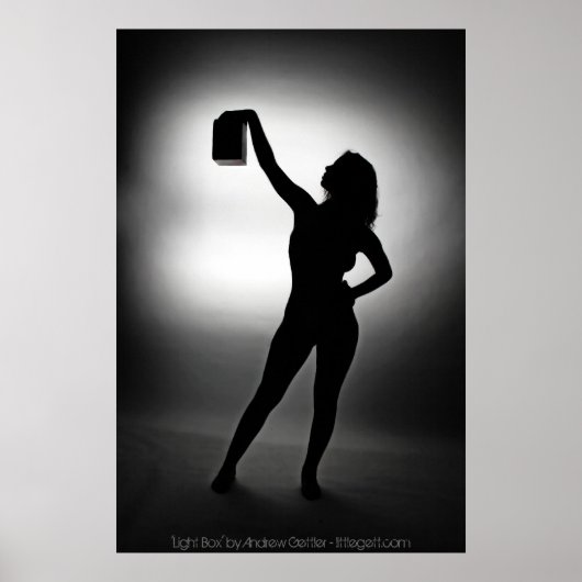 'Light Box' by Andrew Gettler Poster (Vorne)