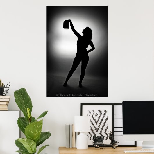'Light Box' by Andrew Gettler Poster (Heimbüro)