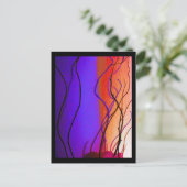 Light Branch - Postcard Postkarte (Stehend Vorderseite)