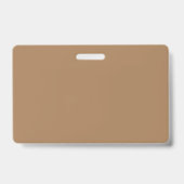 Light Brown #A57C55, Gray Olive Ausweis (Rückseite)