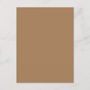 Light Brown #A57C55, Gray Olive Feiertagspostkarte