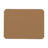 Light Brown #A57C55, Gray Olive Magnet (Horizontal)