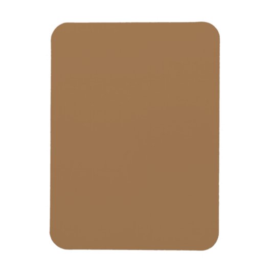 Light Brown #A57C55, Gray Olive Magnet (Vertikal)