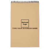 Light Brown Business Brand on Calendar Kalender (Titelbild)