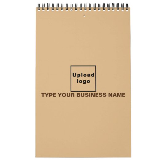Light Brown Business Brand on Calendar Kalender (Titelbild)