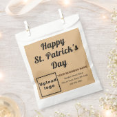 Light Brown Business Brand, St. Patrick's Day, Geschenktütchen (Ausgeschnitten)