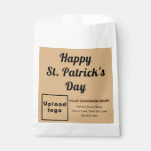 Light Brown Business Brand, St. Patrick's Day, Geschenktütchen (Vorderseite)