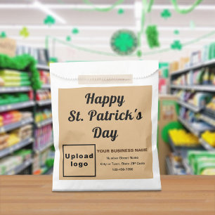 Light Brown Business Brand, St. Patrick's Day, Geschenktütchen