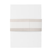 Light Brown Elegant Script Einladungsbanderole (Rückseitenbeispiel)