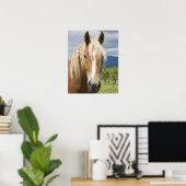 Light Brown Horse Poster (Heimbüro)