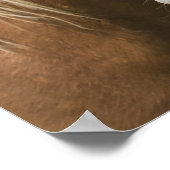 Light Brown Horse Poster (Ecke)