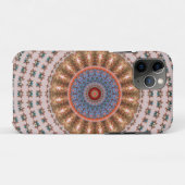 Light Brown Mandala Wheel Case-Mate iPhone Hülle (Rückseite (Horizontal))