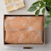 Light Brown Marble Stone Print Seidenpapier (Geschenk)