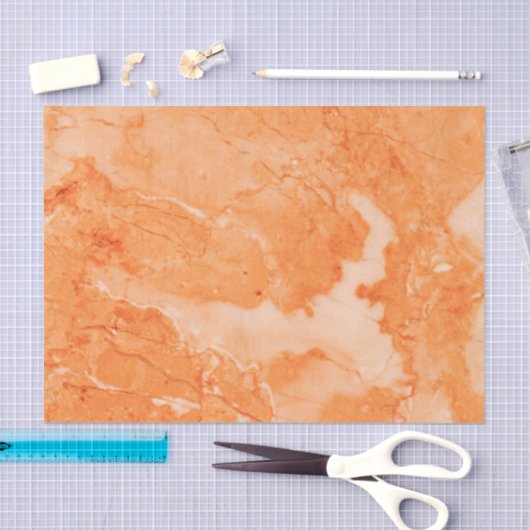 Light Brown Marble Stone Print Seidenpapier (Handwerk)