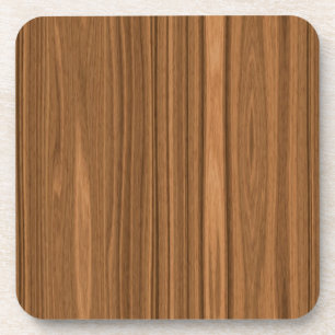 Light Brown Wood Grain Untersetzer