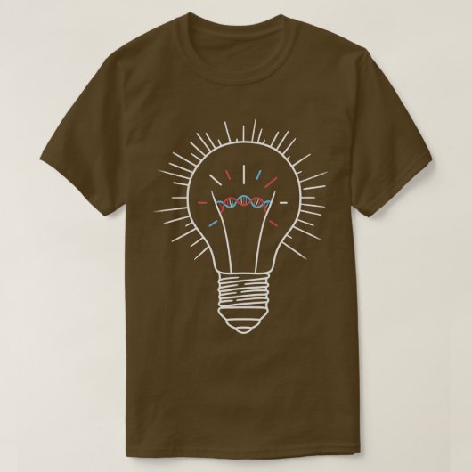 Light Bulb DNA Filament von Tobe Fonseca T-Shirt (Design vorne)