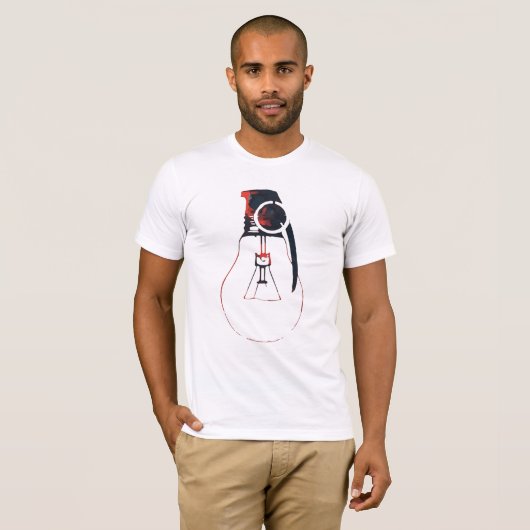 Light Bulb Grenade T-Shirt (Vorne ganz)