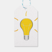 Light Bulb-Idee Geschenkanhänger (Rückseite)