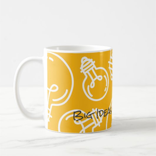 Light Bulbs BIG IDEAS STARTEN HIER Tasse (Links)