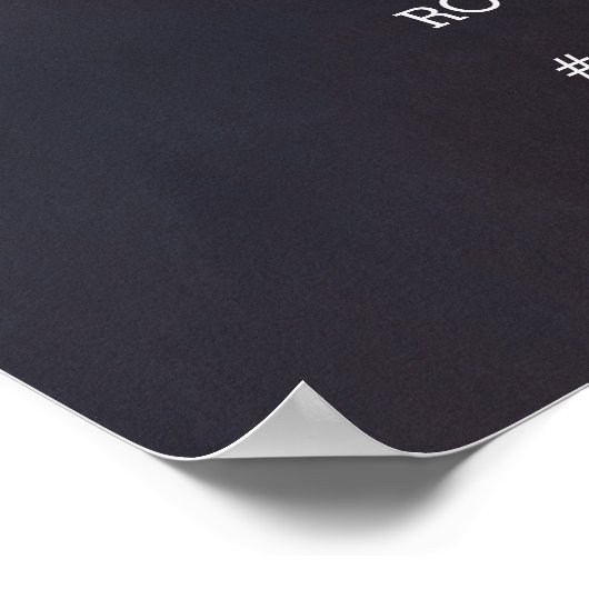 Light Bulbs Strings Begrüßungszeichen Poster (Ecke)