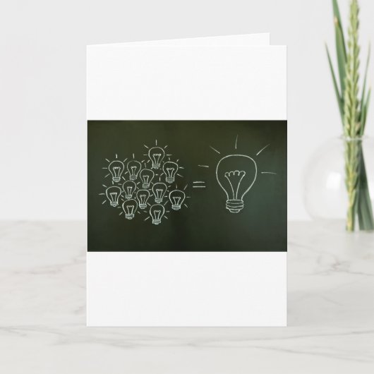 Light bulbs teamwork concept.jpg karte (Vorderseite)