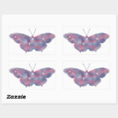 Light Butterfly Starscape Sticker (Blatt)