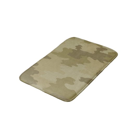 Light Camouflage Bath Mat Badematte (Schrägansicht)