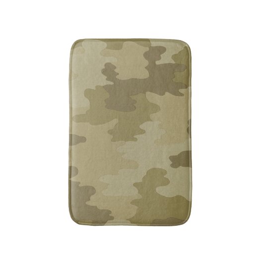 Light Camouflage Bath Mat Badematte (Vorderseite Vertikal)