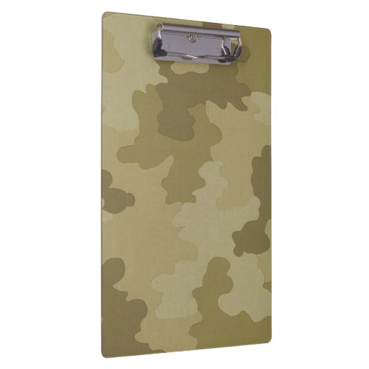 Light Camouflage Clipboard Klemmbrett (Rechts)