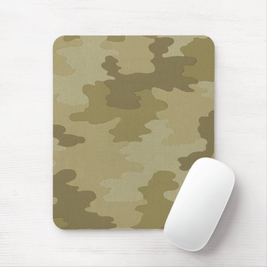 Light Camouflage Mouse Pad Mousepad (Mit Mouse)