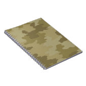 Light Camouflage Spirale Notebook Notizblock (Rechte Seite)
