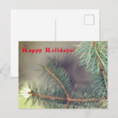 Light Christmas Gruß Postkarte (Vorne/Hinten)