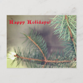 Light Christmas Gruß Postkarte