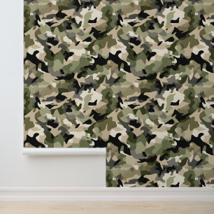 Light Classic Camouflage Tapete
