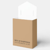 Light Copper Box of Happiness for Her Majesty Geschenkschachtel (Geöffnet)