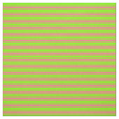 Light Coral & Chartreuse Farblinien Stoff (Muster)