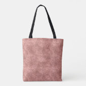 Light Coral Denim Muster Tasche (Rückseite)