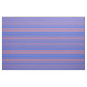 Light Coral & Royal Blue Lined/Stripmuster Stoff (Fat Quarter (45,7 x 55,9 cm))