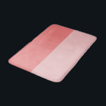 Light Coral und Baby Pink Badematte<br><div class="desc">Light Coral und Baby Pink</div>