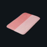 Light Coral und Baby Pink Badematte<br><div class="desc">Light Coral und Baby Pink</div>