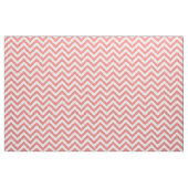 Light Coral White LG Zickzack ZigZag Muster 12I Stoff (Fat Quarter (45,7 x 55,9 cm))