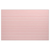 Light Coral & White Muster Stoff (Yard (91,4 cm))