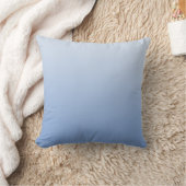 Light Cornflower Blue Gradient Kissen (Decke)